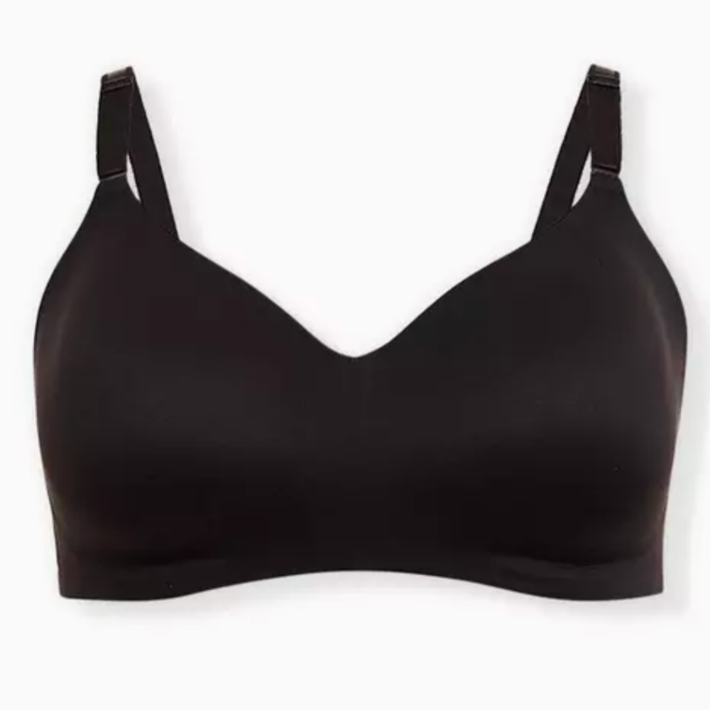 Torrid Curve Wire-Free Bra in Rich Black Plus size 44DDD NEW Plus Size